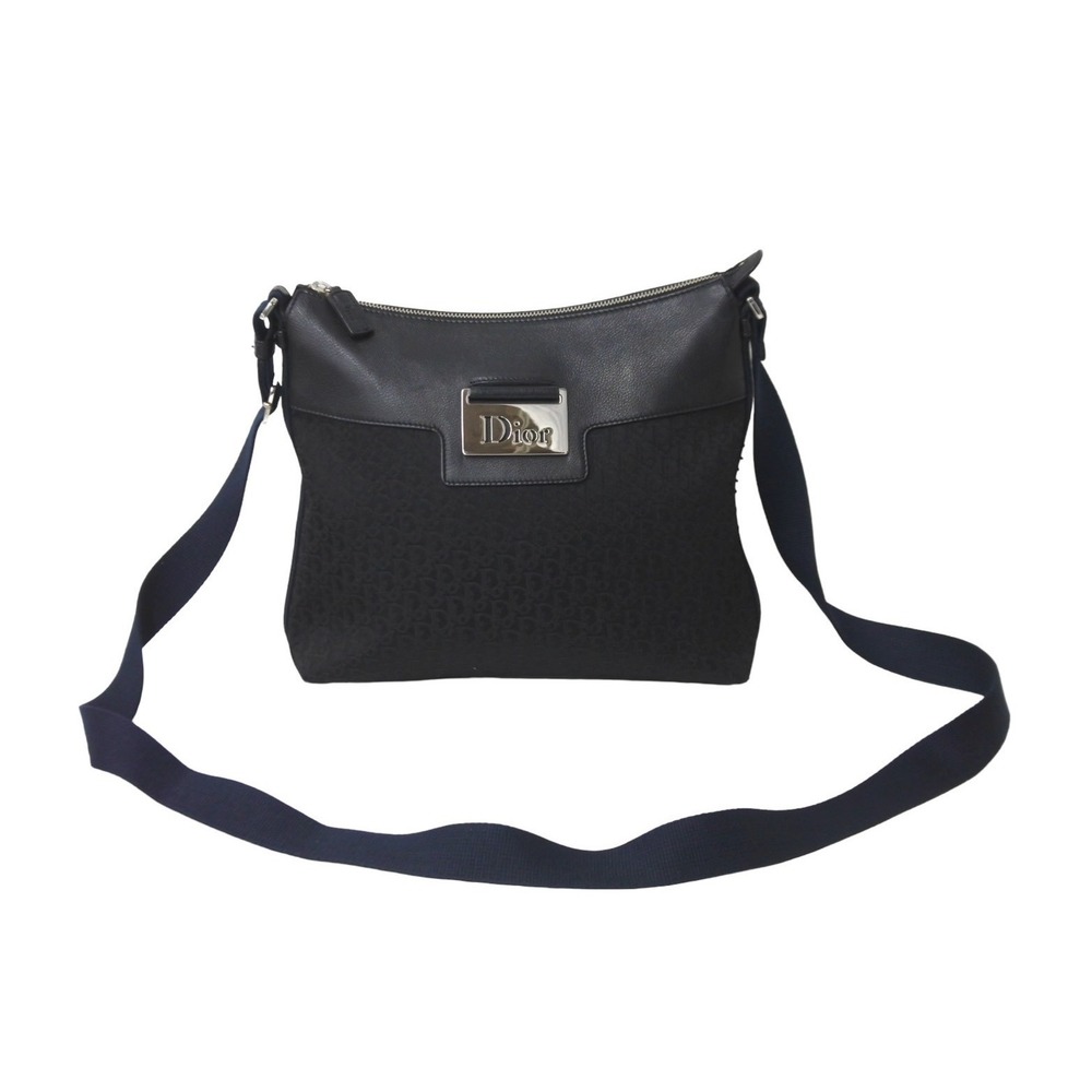 Christian Dior Street Chic Shoulder Bag Leather B… - image 1